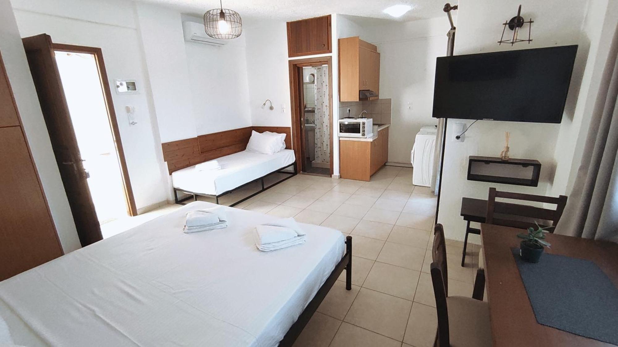 Dedalos N3 Sea View Apartment-30 Metres From The Beach Stalida المظهر الخارجي الصورة